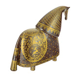 The Knight Statuette  (brown/gold)