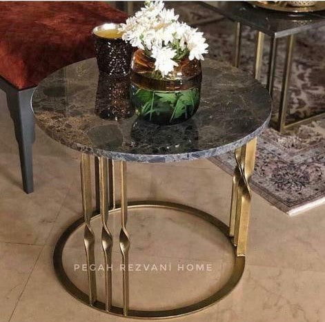 marble side table