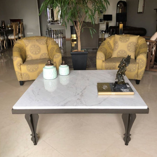 Designer marble coffee table