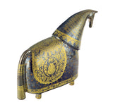 The Knight Statuette  (dark blue/gold)