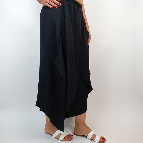 Danfi culotte skirt pants side