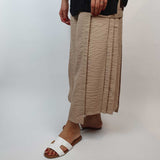 Danfi pleated culottes trousers side 2