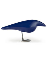 Ceramic crow with metal feet