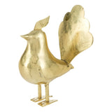 Golden metal-plated bird