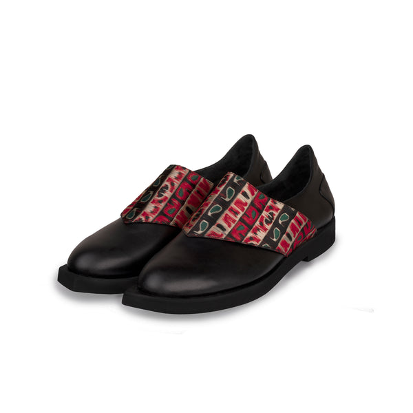 La Femme Delvan Monk Flat Shoes (handmade)