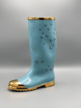 Ceramic Wonder Boots (Gold Rim & Tip Blue)