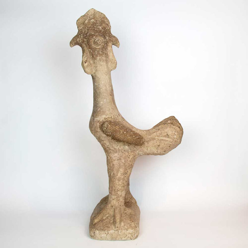 The Rooster by Alikan- paper mache sculpture (original artwork)