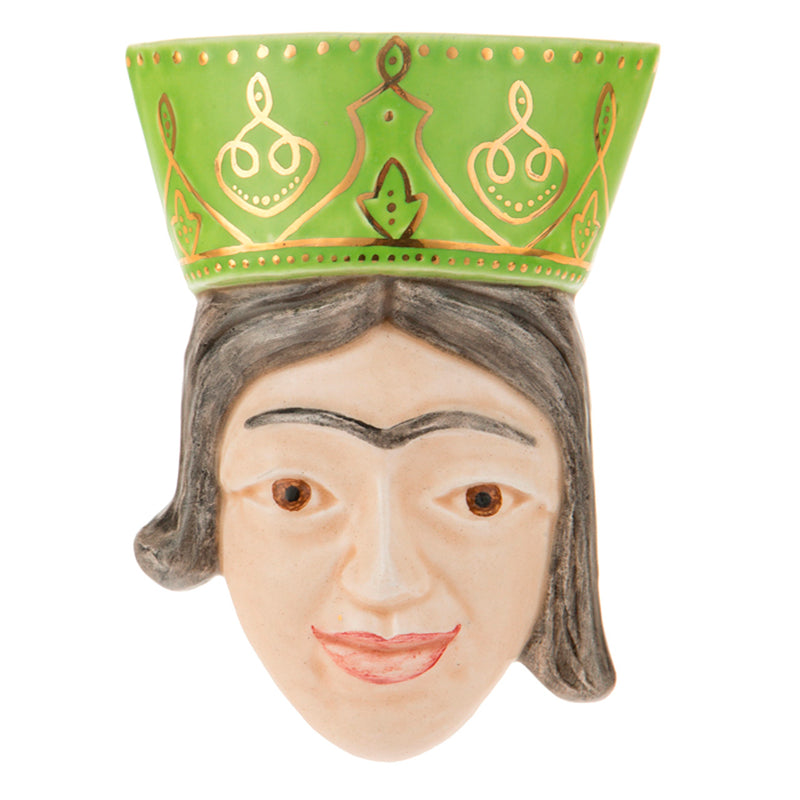 Wall-mounted ‘Queen's Head’ statuette