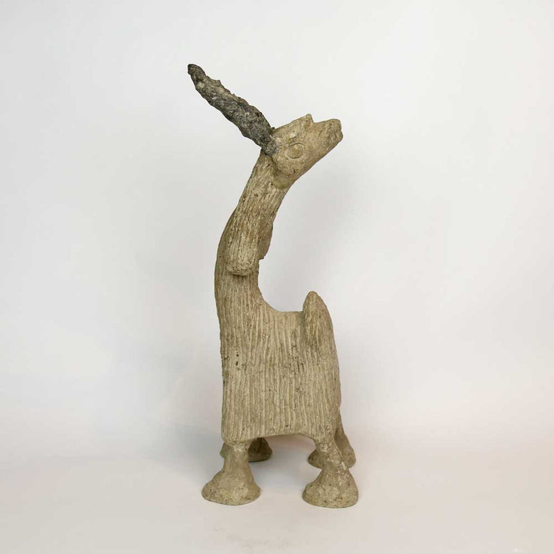 The Goat by Alikan- paper mache sculpture (original artwork)