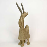 paper mache sculpture the wandering goat 7